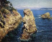 Guy Rose Point Lobos oil